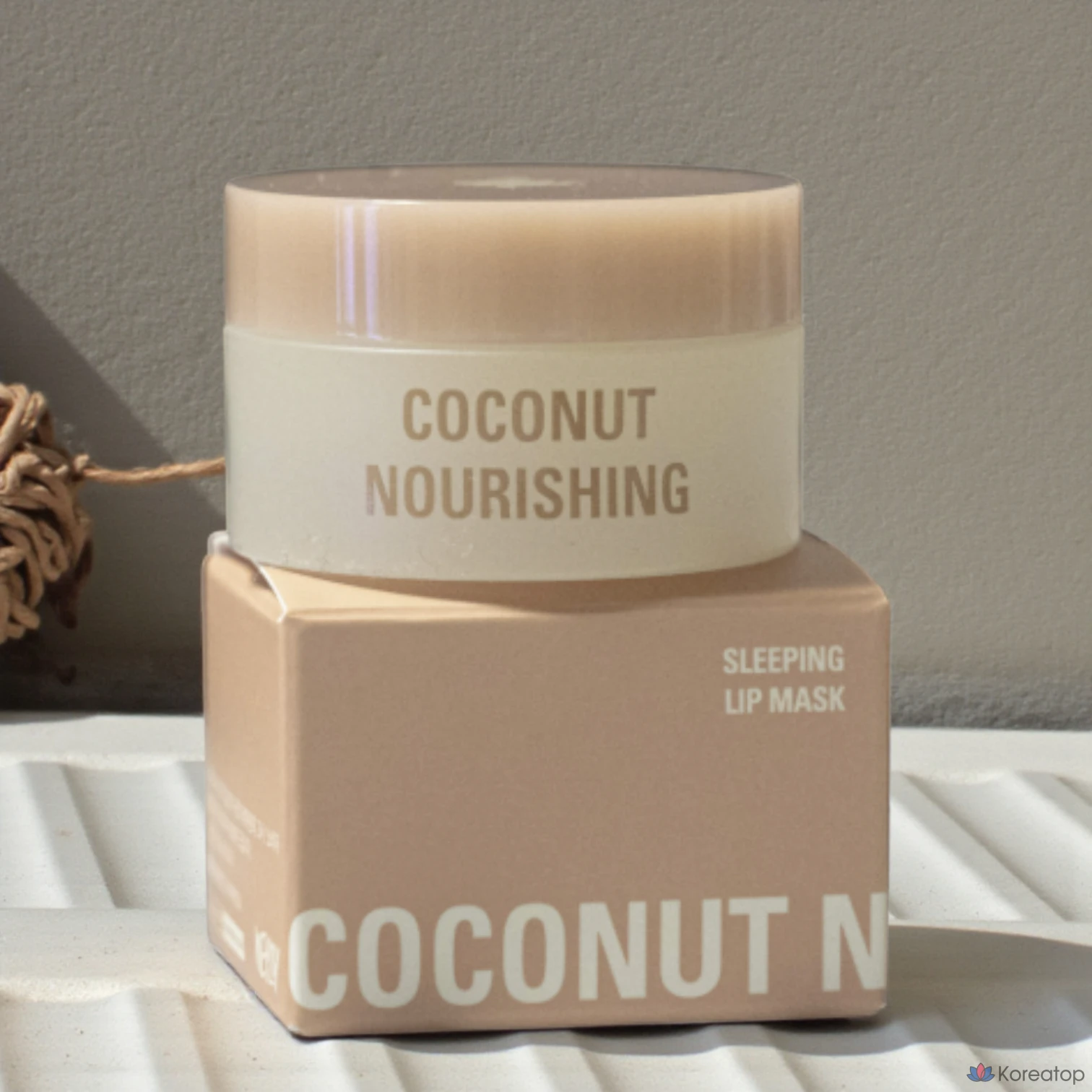 Питательная ночная маска для губ MERZY Coconut, 9 г, 1 шт.