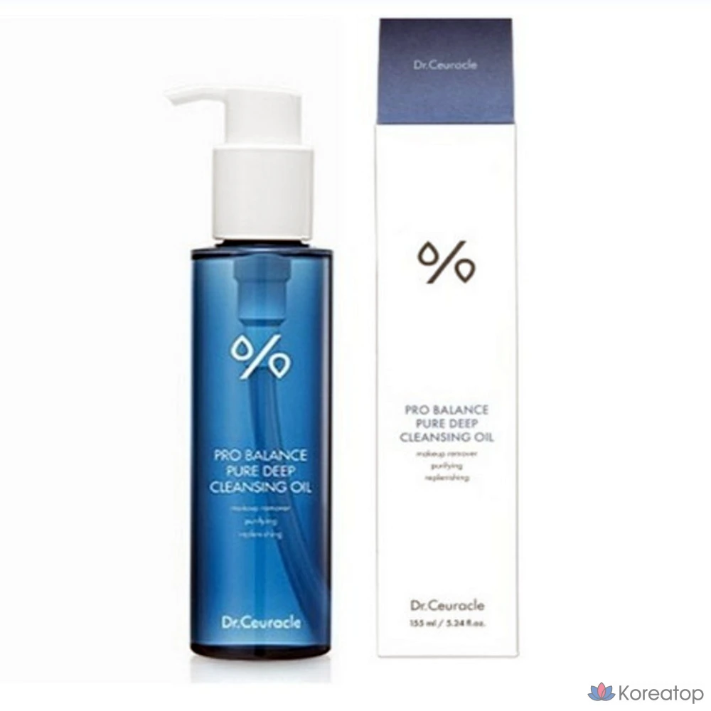 Очищающее масло для лица Dr. Ceuracle Pro Balance Pure Deep Cleansing Oil, 155 мл, 1 шт.