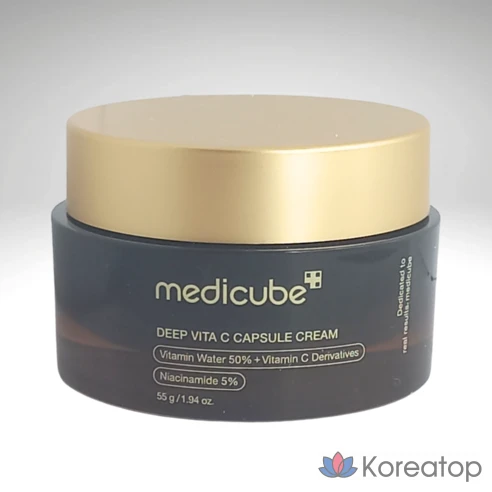 [Специальное предложение от торгового центра со скидкой] Крем-капсулы Medicube Deep Vita C 55 г + Питательный крем Rejuran PDRN 4 мл