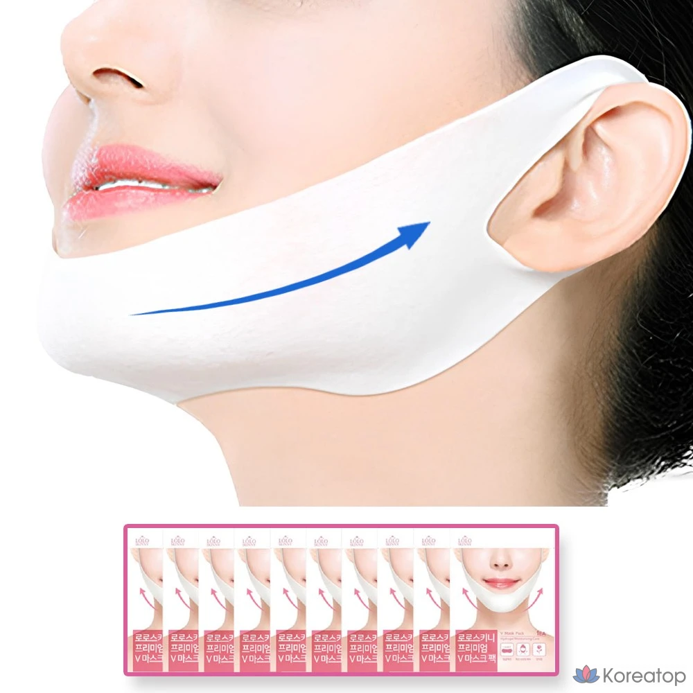 LOLO SKINNY Hydrogel Chin V V-Line Lifting Pack, 1 Pack, 1ea