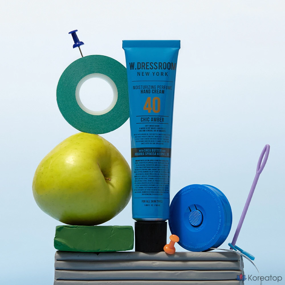 Парфюмированный крем для рук W.Dressroom Perfume Hand Cream 40 Chic Amber, 50 мл, 1 шт.