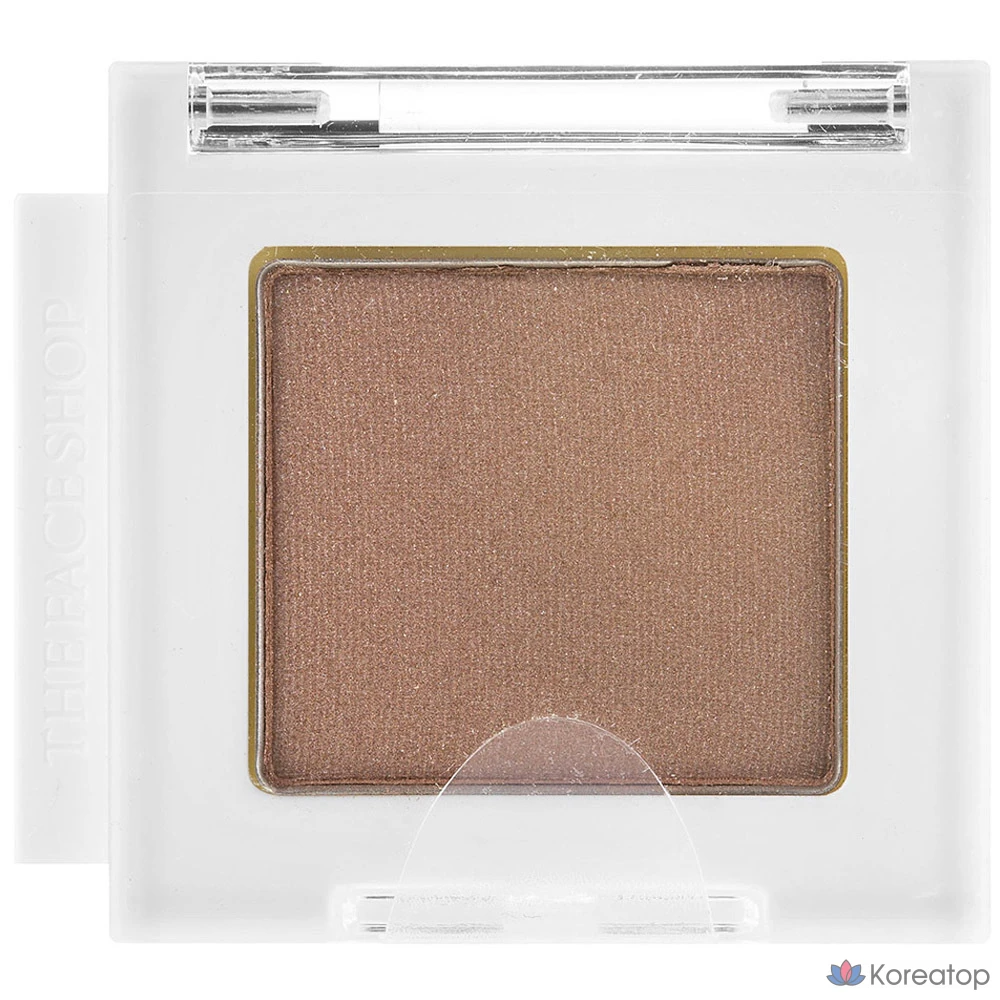 Тени для век FMGT Mono Cube Eyeshadow Shimmer, оттенок BR01 Autumn Beige, 2 г, 1 шт.