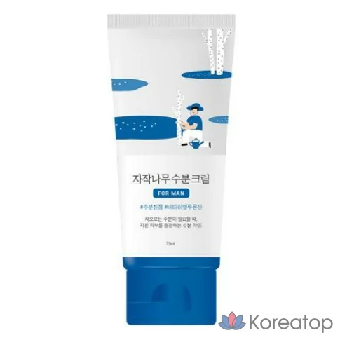 Увлажняющий крем Round Lab для мужчин Birch, 75 мл, 1 шт.