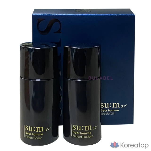 Su:m 37° Dear Homme Skin Lotion 2-Piece Travel Kit, 1 Piece