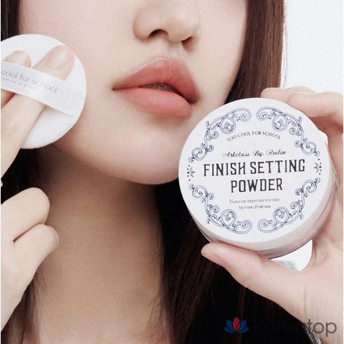 Пудра для фиксации макияжа Rodin Finish Fixing Powder, белая