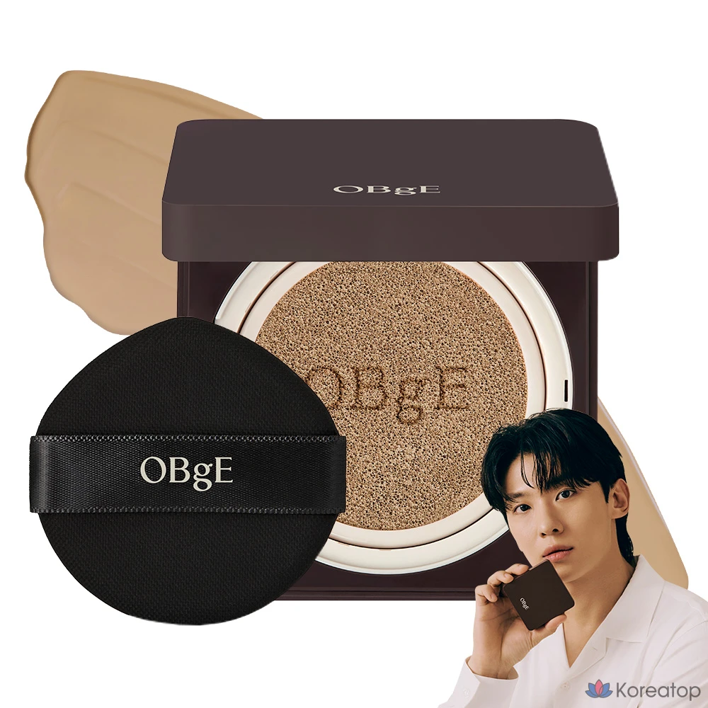OBge Perfect Homme Cushion SPF50+ PA+++, 15 г, № 3, песок, 1 шт.
