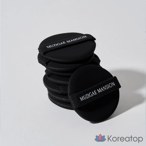 Rainbow Mansion Slick Matte Cushion Puff, 3 шт., одинарный, 2 шт.