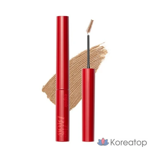 Фиксирующая тушь для бровей Espoir The Brow Color, бежевый