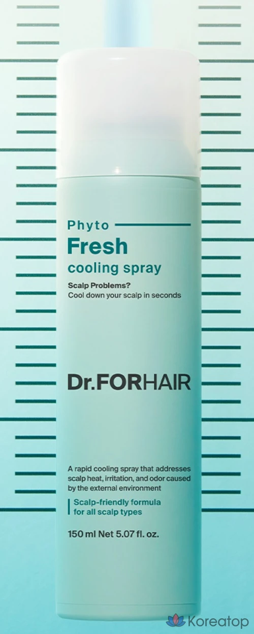Охлаждающий спрей для кожи головы Dr. For Hair Phyto Fresh, 150 мл, 1 шт.