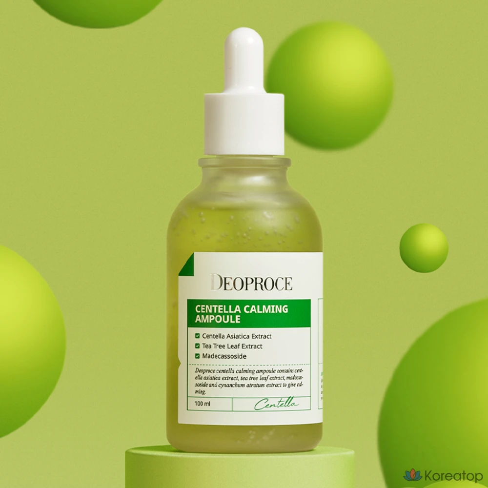 Успокаивающая ампула Dioprus Centella с цветными гелями, 100 мл, 1 шт.