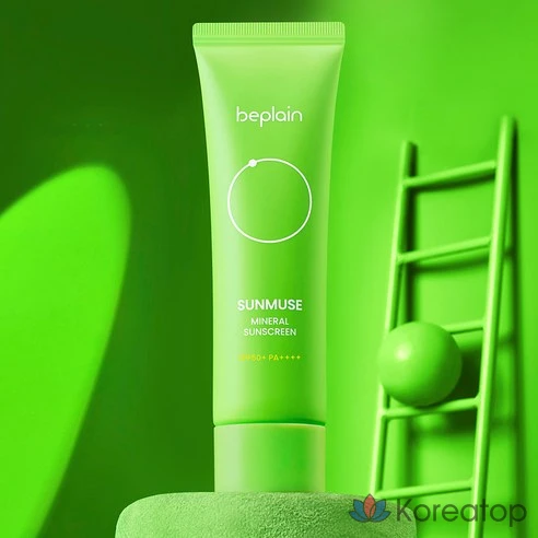 Солнцезащитный крем Beplain Sunmuse Mint Green SPF50+ PA++++