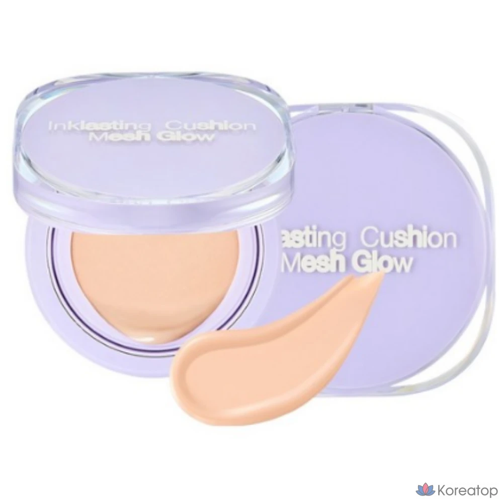 Кушон The Face Shop Ink Lasting Cushion Mesh Glow, оттенок 201 Apricot N, 12 г, 1 шт.