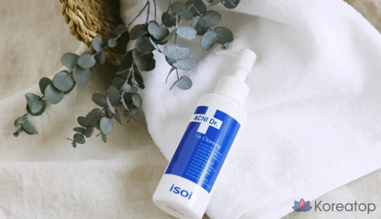Очищающий гель Isoi Acne Doctor First 130 мл + Тоник Acne Doctor First Control 8 мл (2 шт.), 1 комплект