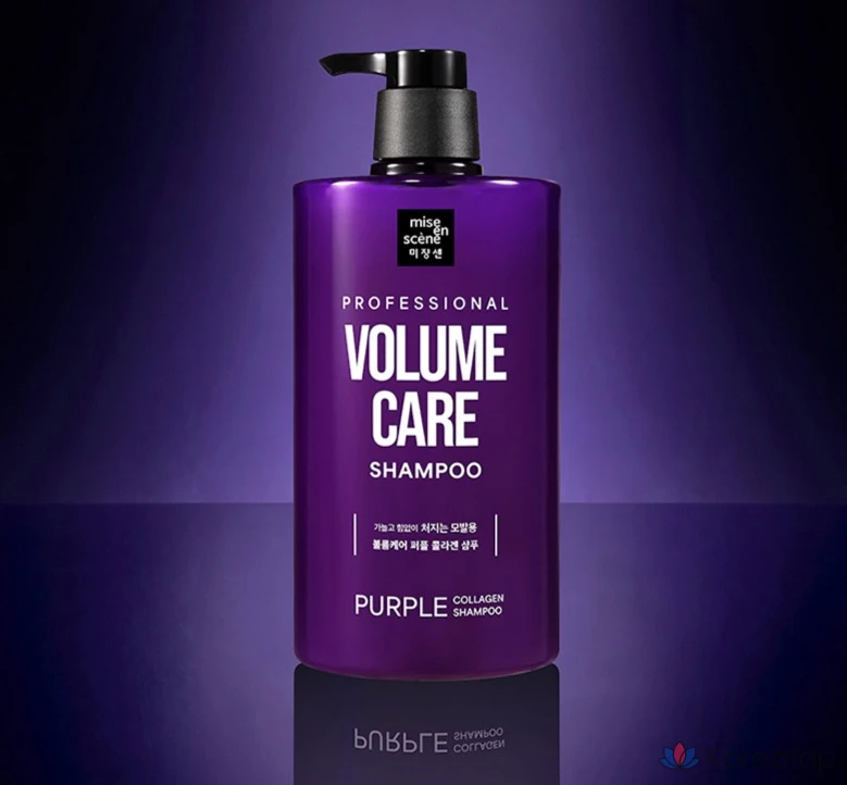 Шампунь Mise en Scene Volume Care Purple Collagen, 1 л, 1 шт.