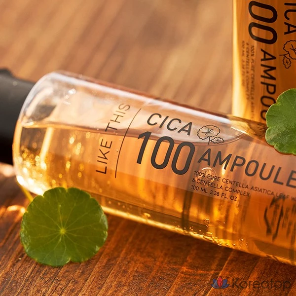 Cica 100 Original Ampoule, 1 шт., 100 мл, средство для регенерации кожи и успокаивающий уход с экстрактом центеллы азиатской., фото 2