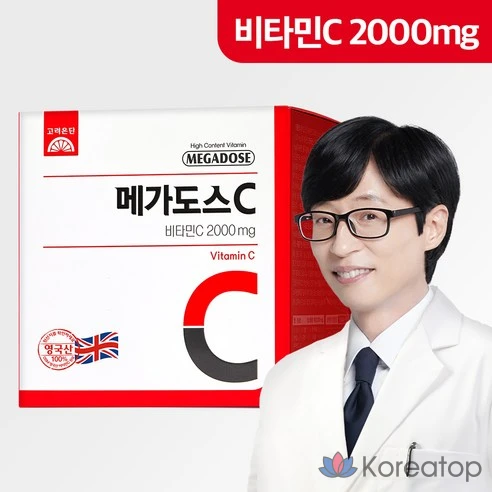 Витамин C Mega Dose 2000 мг, 100 пакетиков от Korean Eundan