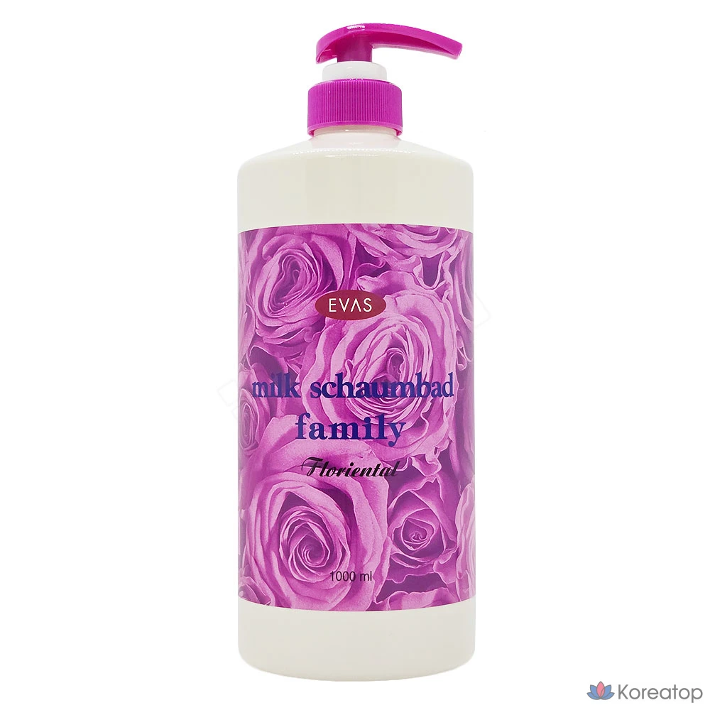 Гель для душа EVAS Milk Shambard Family (№ 5, аромат «Флориенталь») 1000 мл, 1 л, 1 шт.