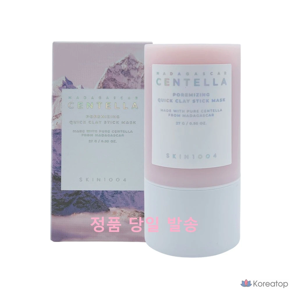 Маска для лица SKIN1004 Madagascar Centella Poremizing Quick Clay Stick Mask, 27 г, 1 шт.