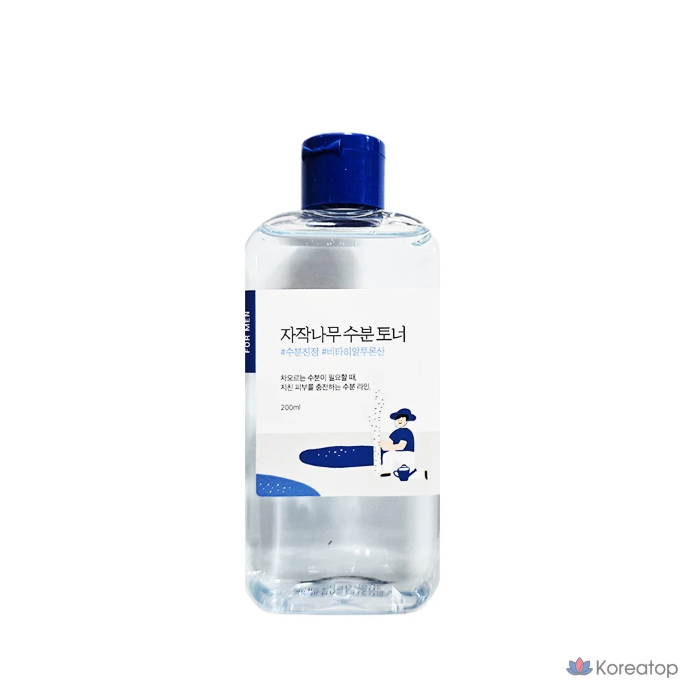 Увлажняющий тоник Round Lab для мужчин Birch, 200 мл, 1 шт.