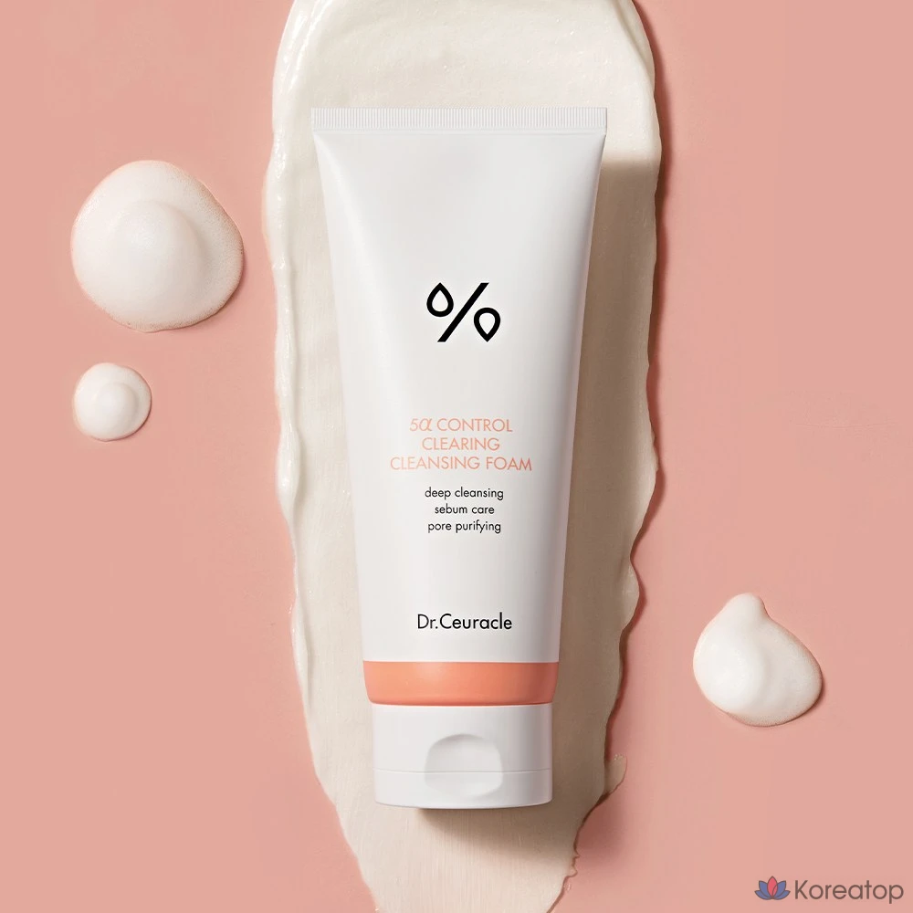 Очищающая пена Dr. Shrackle Oalpa Control Clearing, 200 мл - Очищающая пена Dr. Ceuracle 5alpa Control Clearing, 1 шт