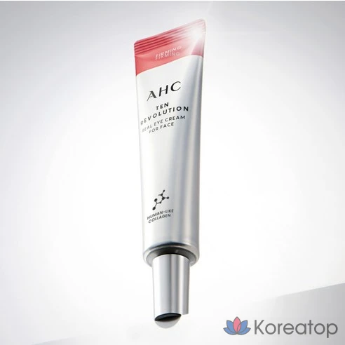 Антивозрастной крем для век с эффектом лифтинга  AHC Ten Revolution Real Eye Cream для лица, 35 мл