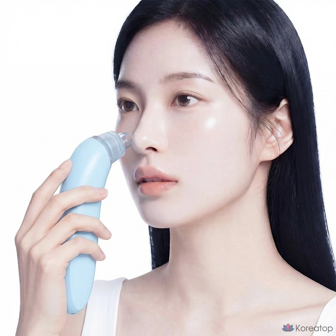 Инструмент для чистки пор Face Factory Beauty Suction Ppangppangi Edition, оттенок Sky Blue, 1 шт.
