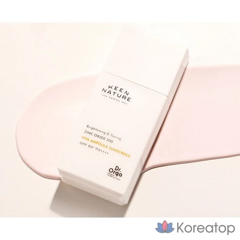 Солнцезащитный крем Dr. Olga Zinc 100 Vitamin Ampoule Primer SPF50+ PA++++, фото 2