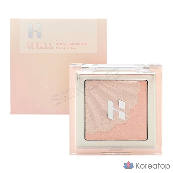 Holika Holika Shell Glow Хайлайтер 02 Pearly Brier, 1 шт.