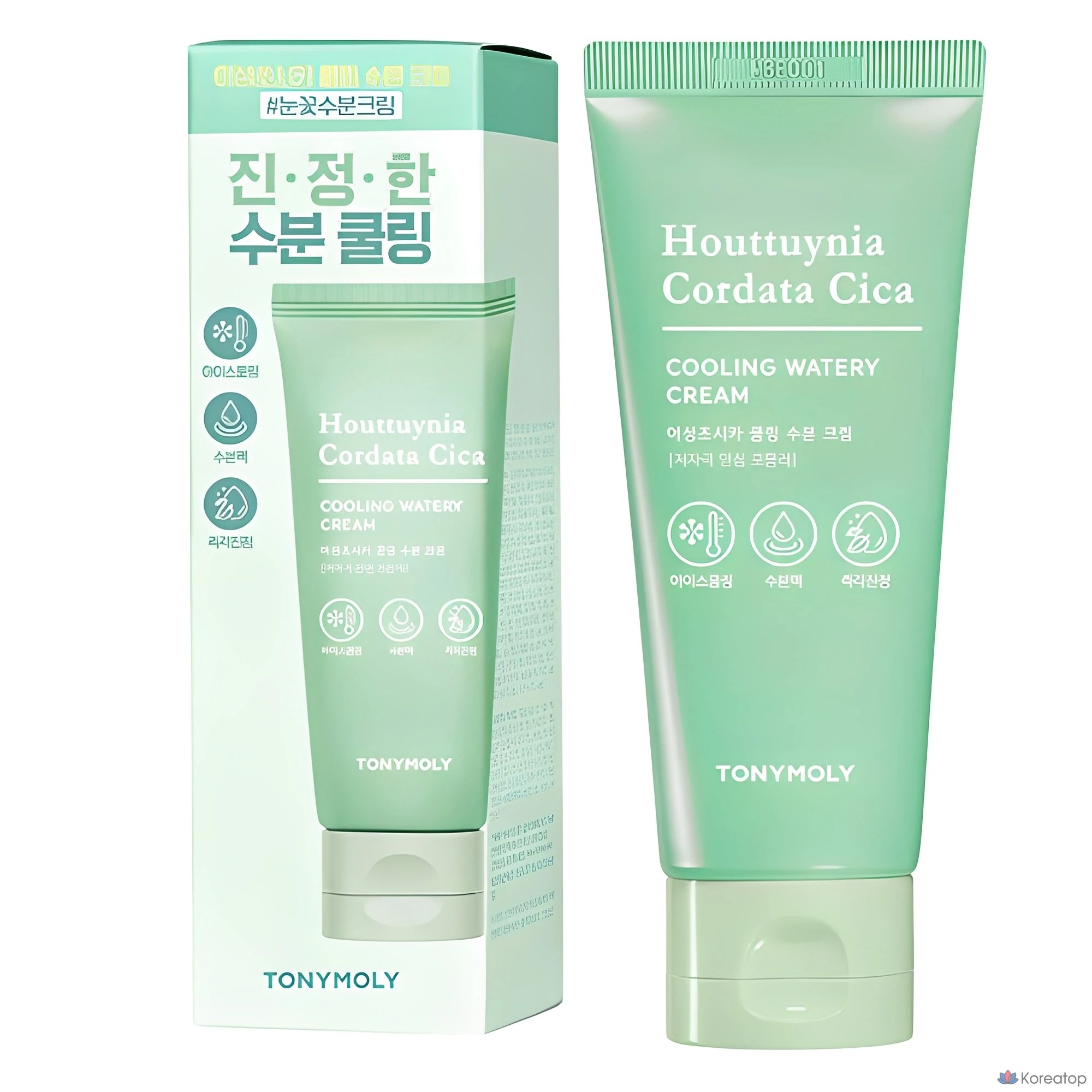 Увлажняющий охлаждающий крем Tony Moly Cica, 90 мл, 1 шт.