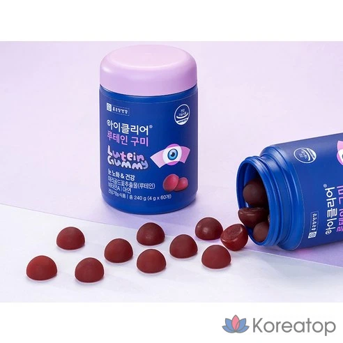 Лютеиновые жевательные таблетки Chong Kun Dang Health iClear, 240 г