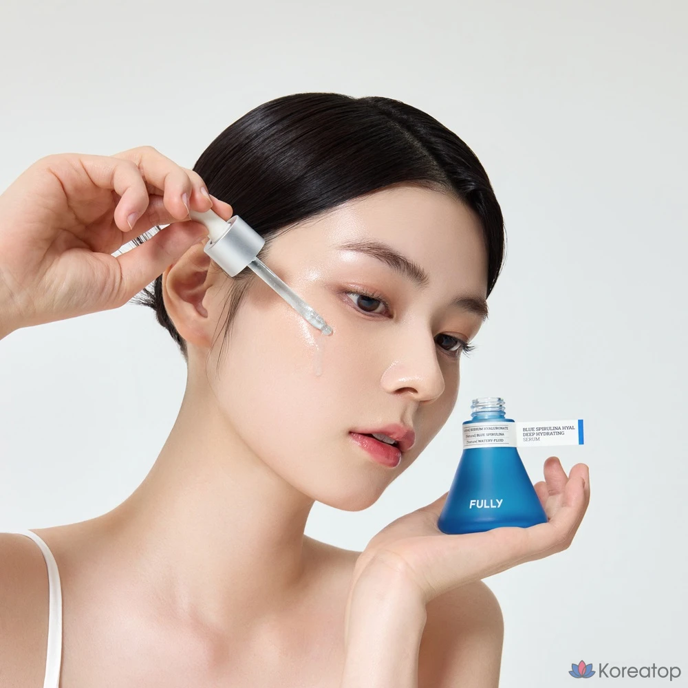 Сыворотка FULLY Blue Spirulina Hyal Moisture Serum, 50 мл, 1 шт.
