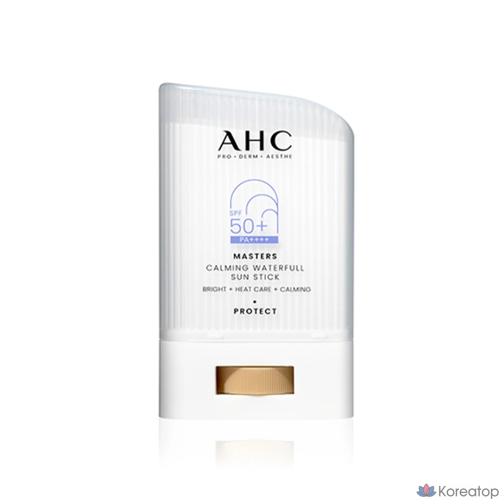 Солнцезащитный стик AHC Masters Calming Waterful Sun Stick SPF50+ PA++++, 22 г, 1 шт.