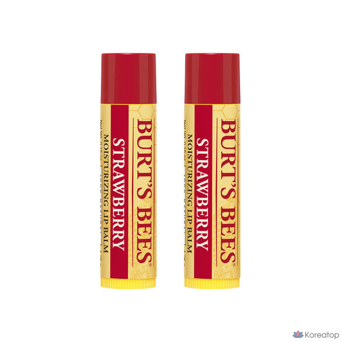 Клубничный бальзам для губ Burt's Bees, 2 шт., 4,25 г, 1 шт.