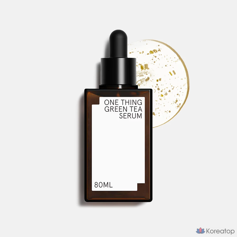 Укрепляющая сыворотка с зеленым чаем One Thing, 80 мл, 1 шт.