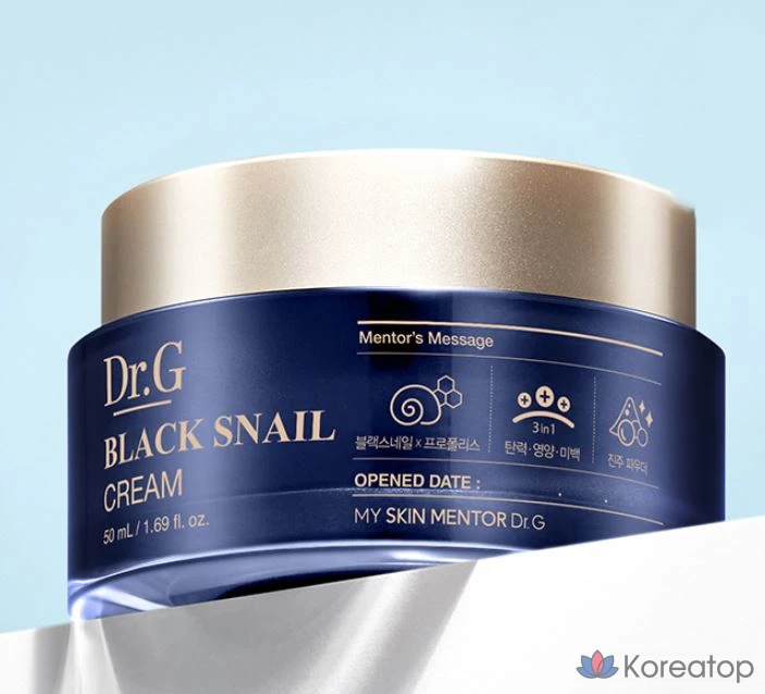 Крем Dr.G Black Snail Cream, 50 мл, 1 шт.