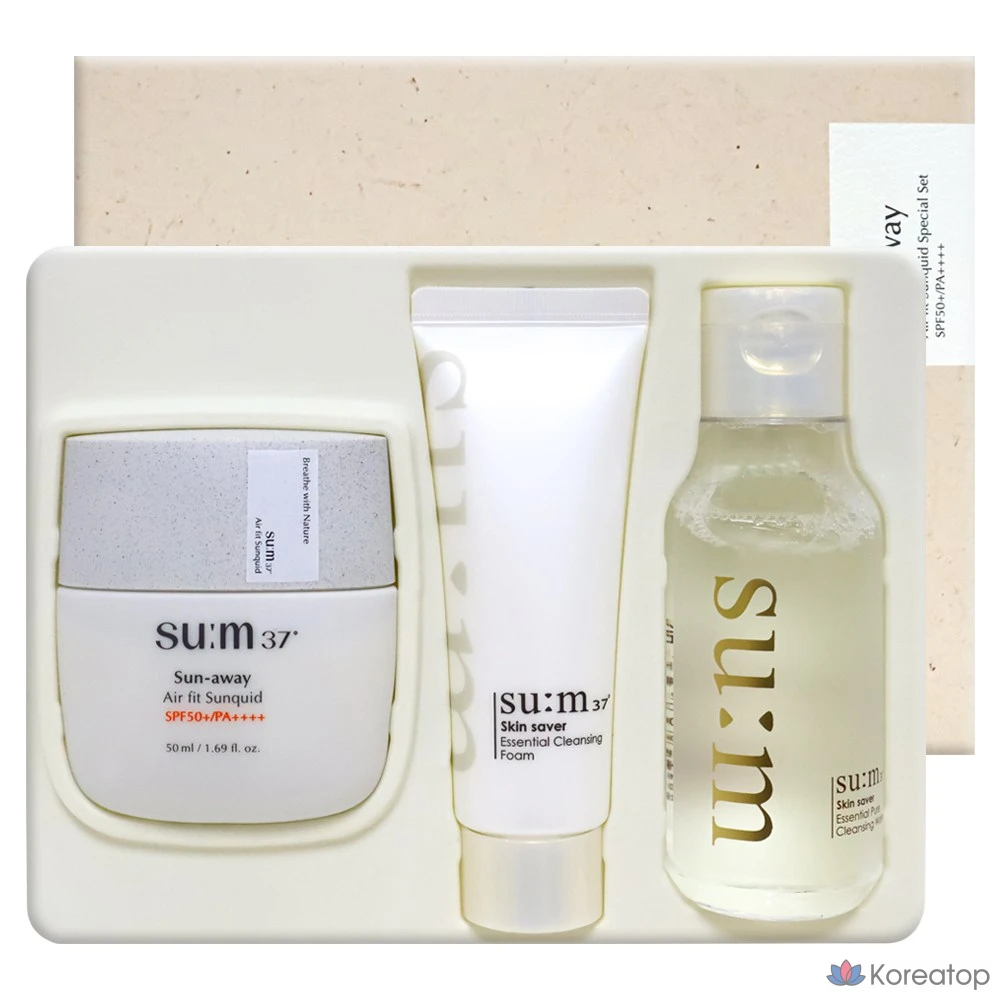 Солнцезащитный крем SU:M37 Soonenway Air Fit Sun Fluid, 50 мл, 1 шт., фото 2