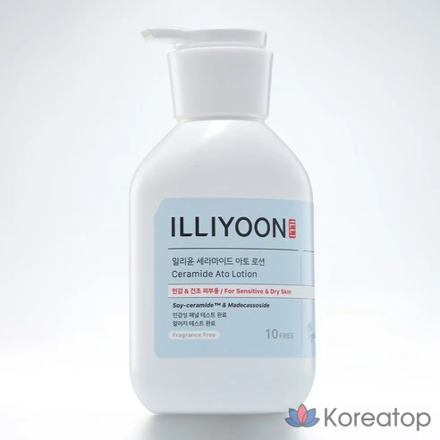 Лосьон для лица и тела  ILLIYOON Ato без запаха, 508 мл