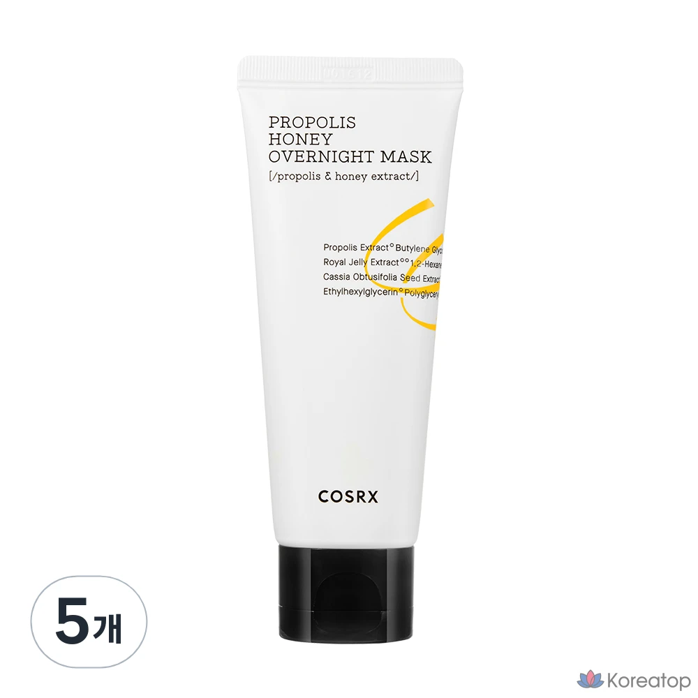 Ночная маска COSRX Full Fit с прополисом и медом, 60 мл, 5 шт.