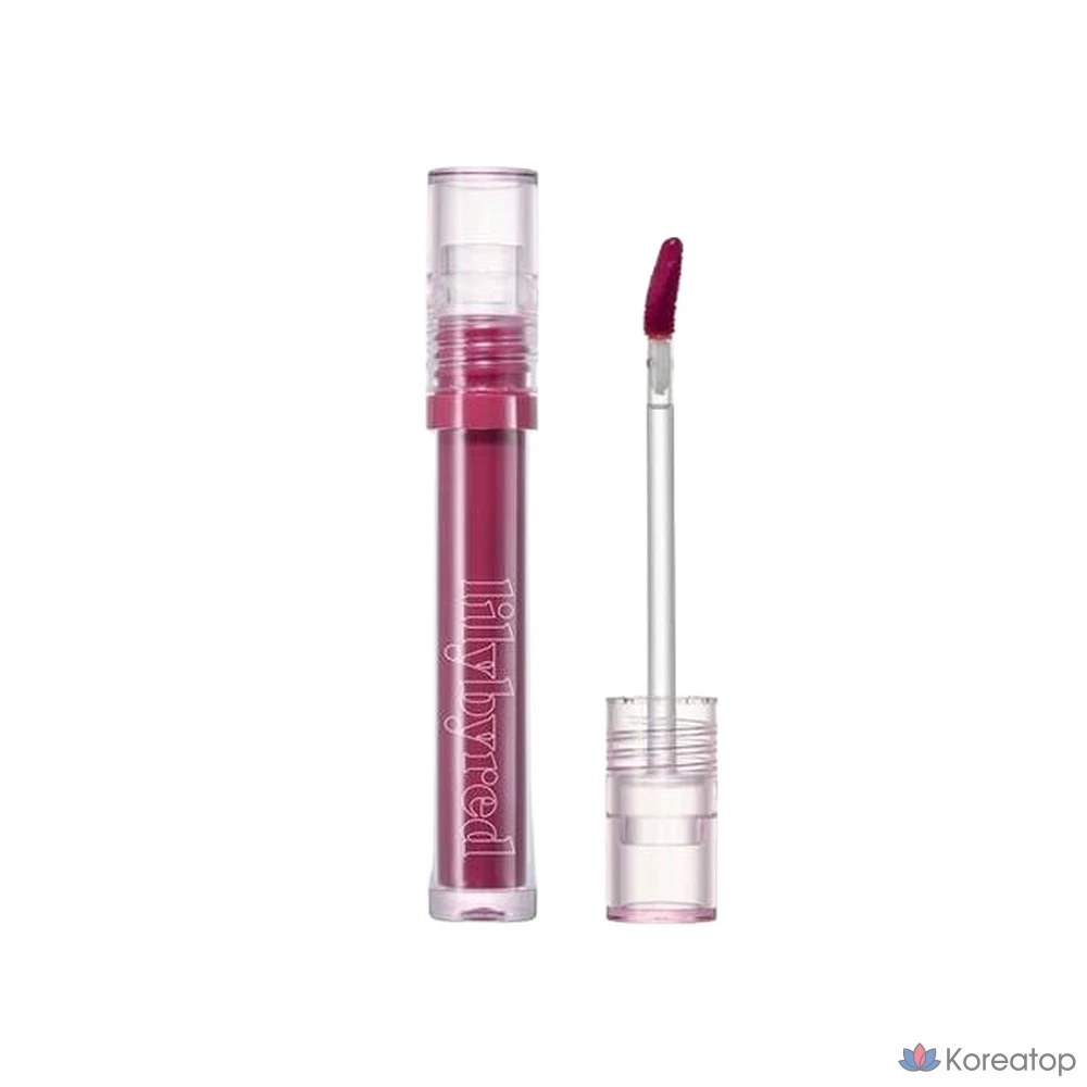 Тинт для губ Lilybyred Glassy Layer Fixing Lip Tint, оттенок 03 Kill Me Plum, 3.8 г, 1 шт.