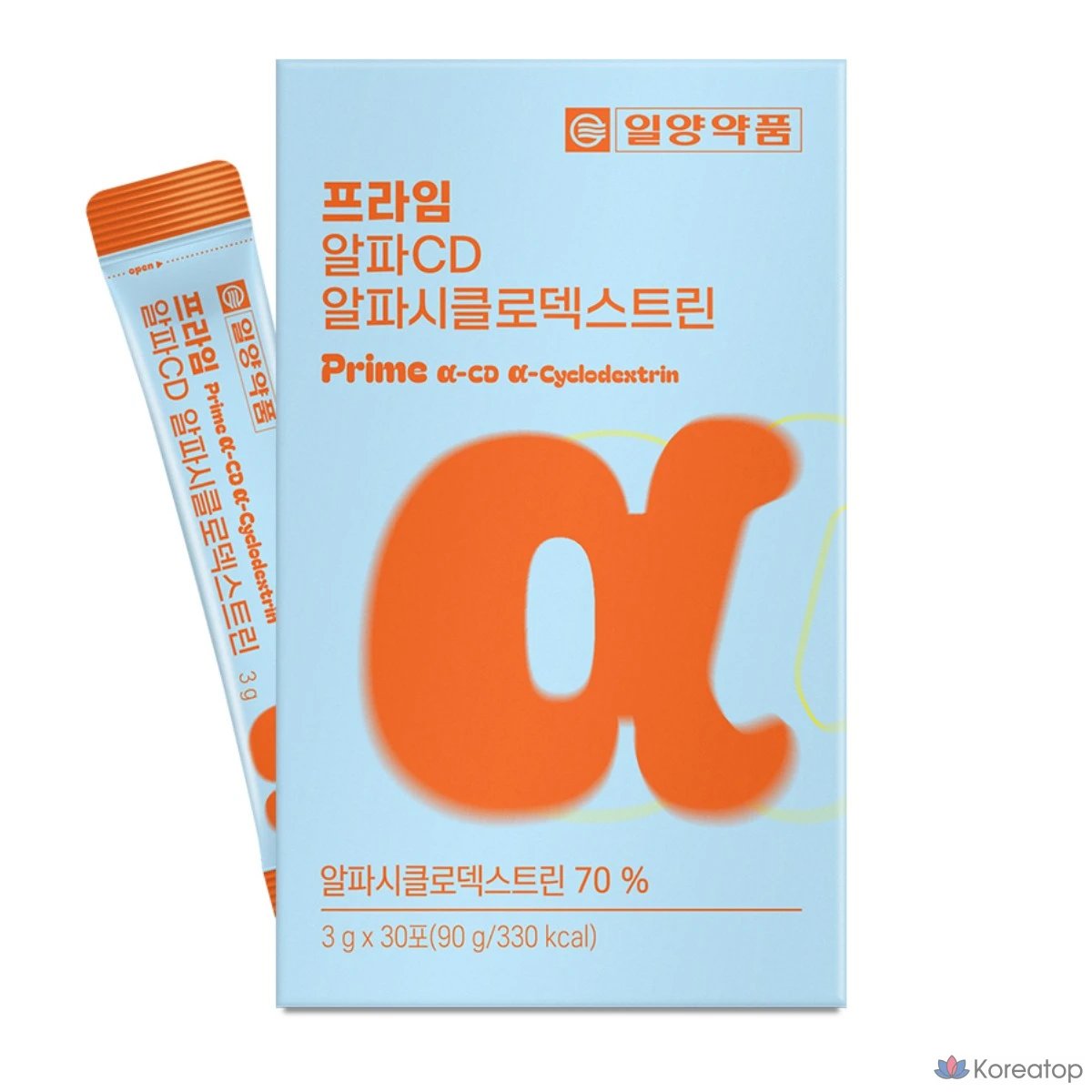 Ilyang Pharmaceutical Prime Alpha CD Альфа-циклодекстрин / Неперевариваемый мальтодекстрин, 30 порций, 1 коробка