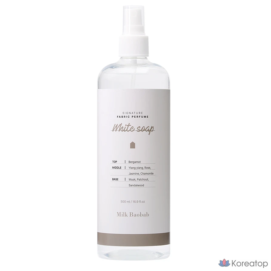 Ароматизированное мыло Milk Baobab Signature для тканей, 500 мл, 1 шт., белое.