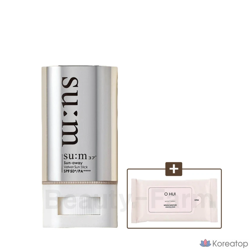 Солнцезащитный стик 37 Degree Sun Away Velvet Sun Stick, 18 г, 1 шт.