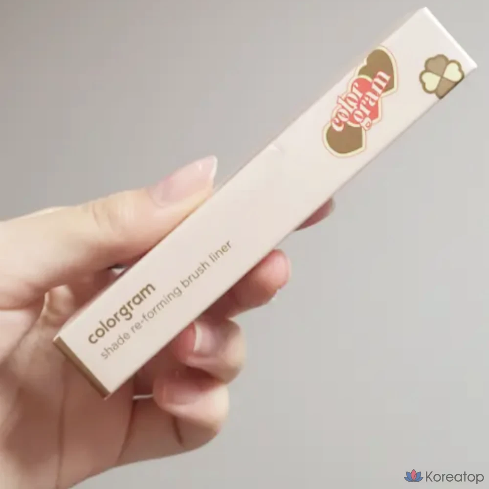 Подводка для глаз Colorgram Shadow Creator Liner Brush Pen, оттенок Rose Brown 03, 1 шт.