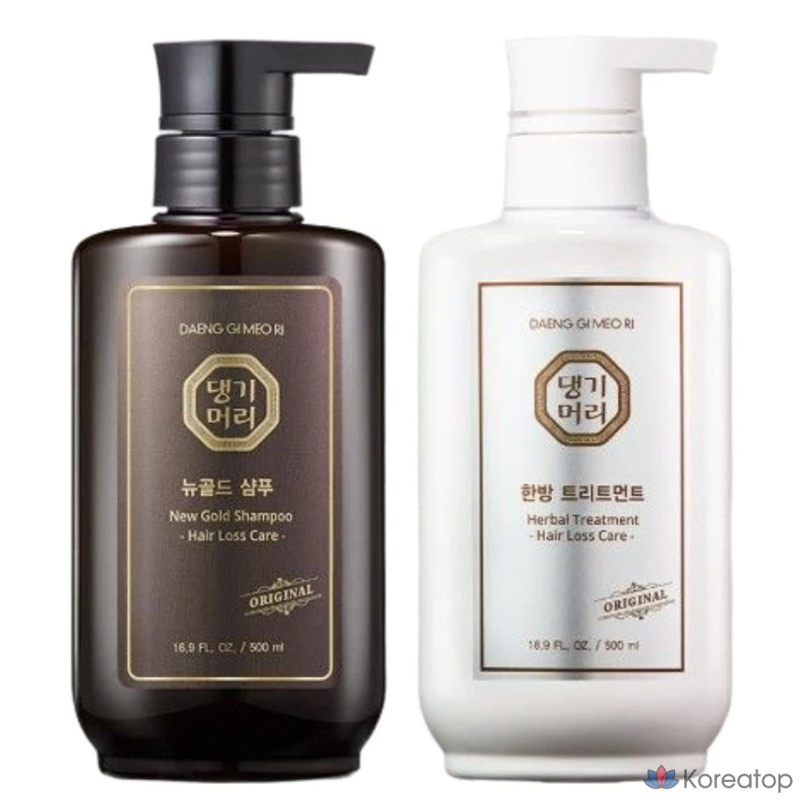 Шампунь New Gold + лечение восточной медицины, 1 шт., 500 мл