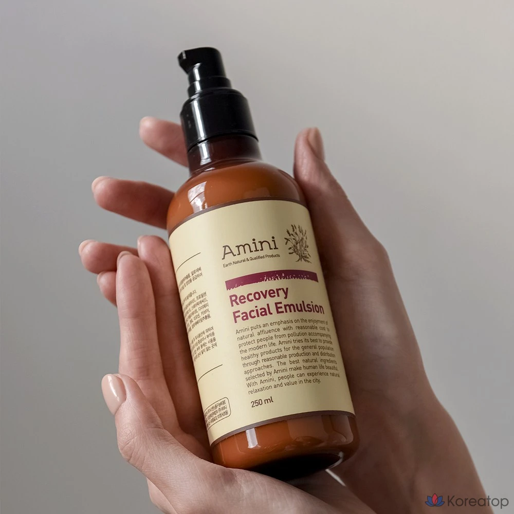 Восстанавливающая эмульсия для лица Amini, 250 мл, 1 шт.