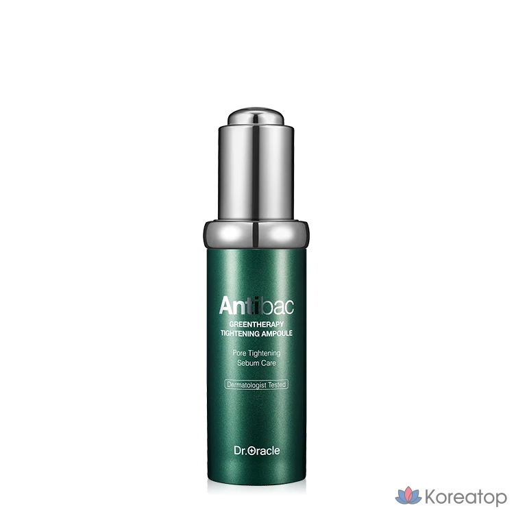 Антибактериальная ампула Dr.Oracle Green Therapy для подтяжки кожи, 30 мл, 1 шт.