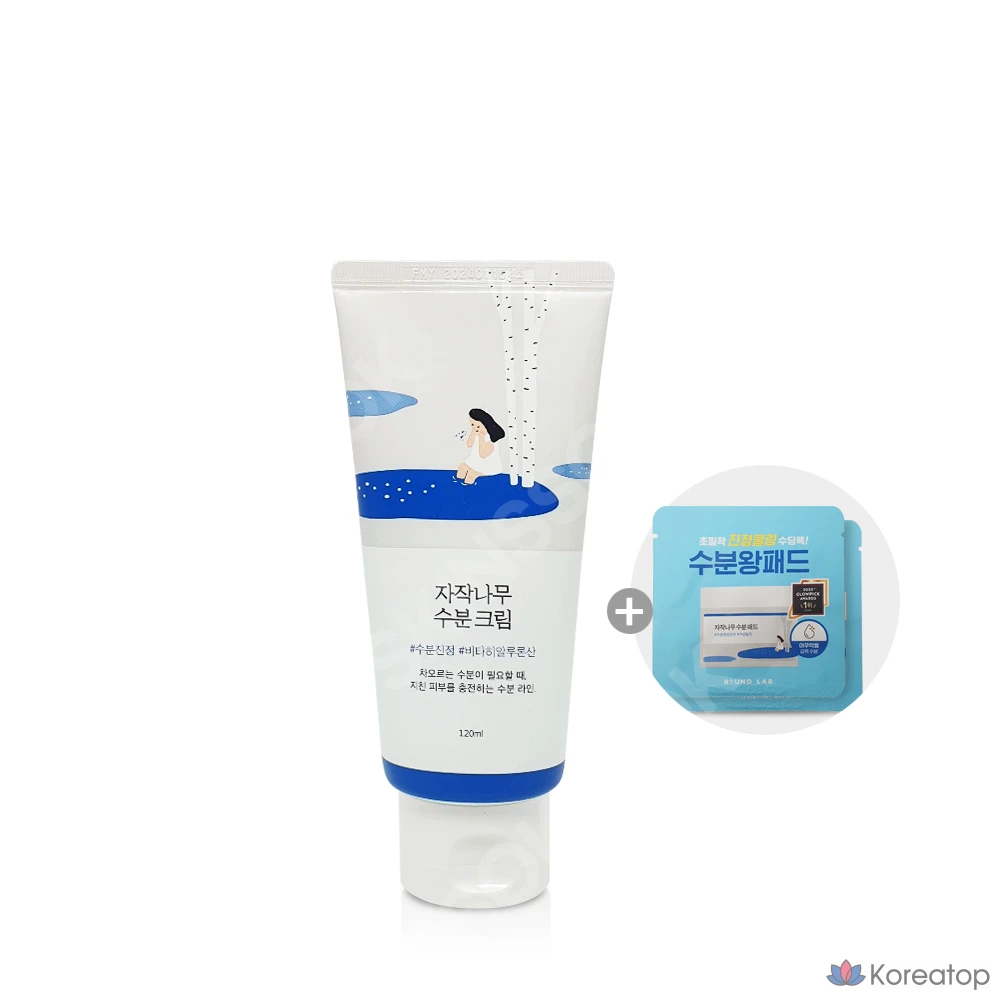 Увлажняющий крем Round Lab Birch, 120 мл, 1 шт.