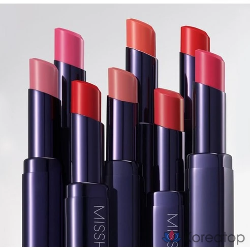 Губная помада Missha Signature Dewy Rouge — увлажняющая помада с насыщенным цветом и глянцевым финишем