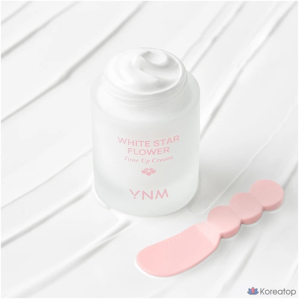 YNM White Star Flower Tone-Up Cream, 50 мл, 1 шт.