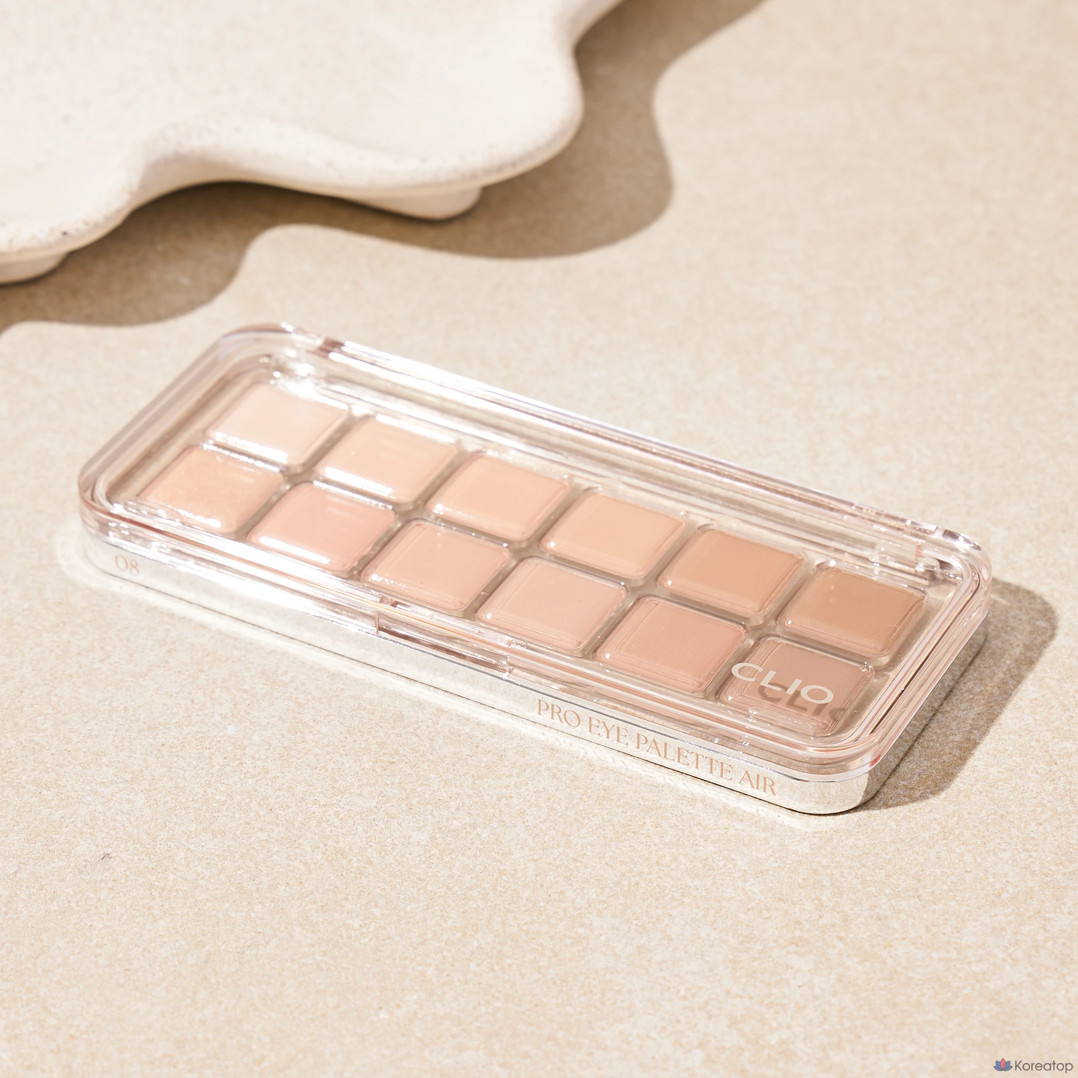 Палетка теней для век Clio Pro Eye Palette Air, оттенок 08 Latte Is Senior, фото 2